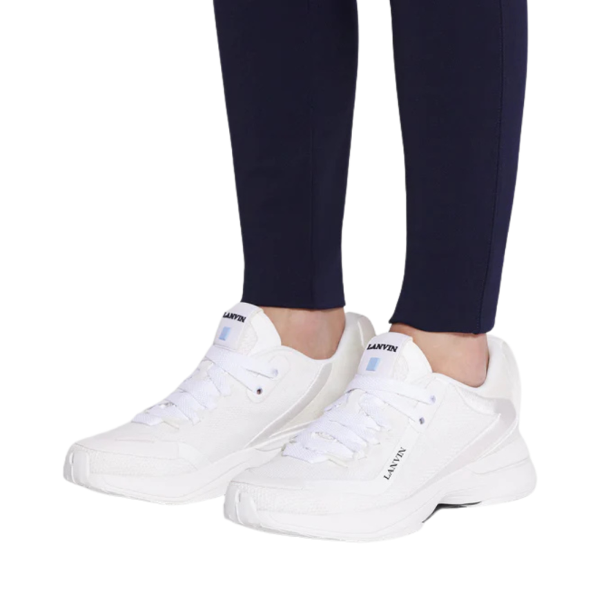 Sneakers baskets LANVIN Runner mesh blanc