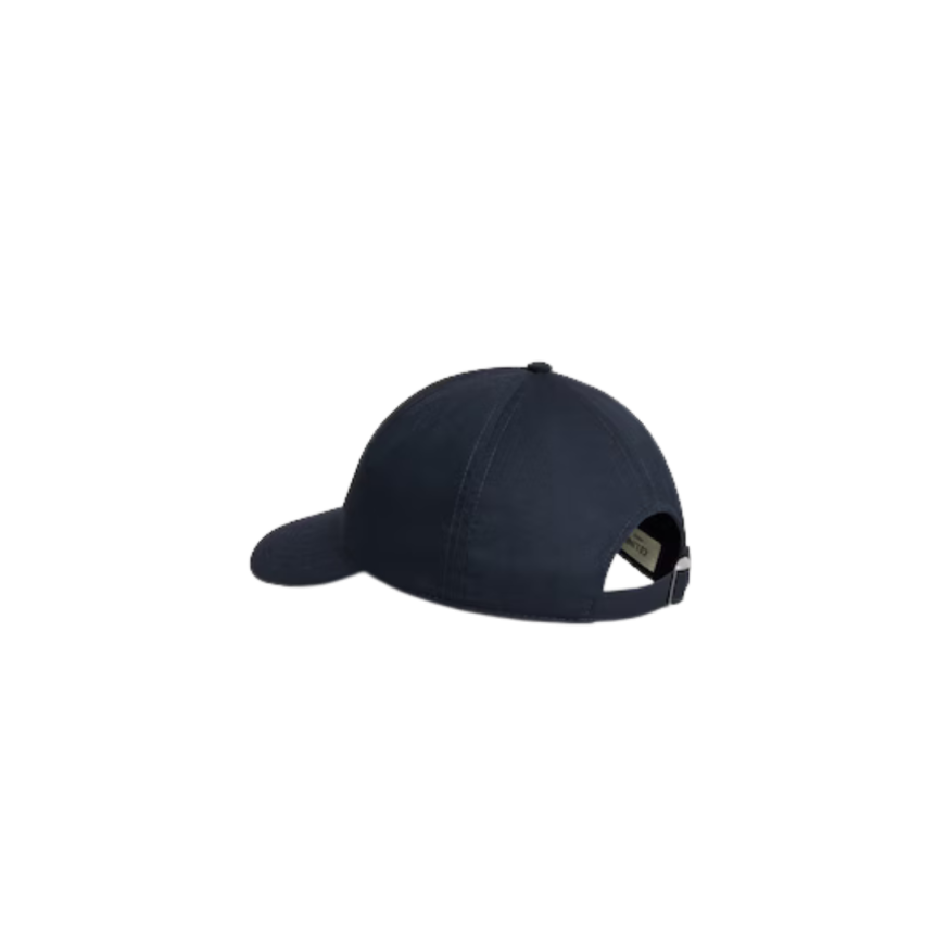 casquette baseball CELINE gabardine coton bleu marine broderie patch