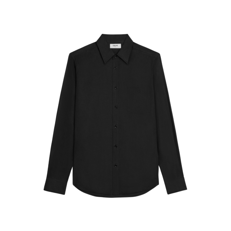 Chemise loose toile lin...