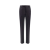 Pantalon slim sergé laine noire diagonal