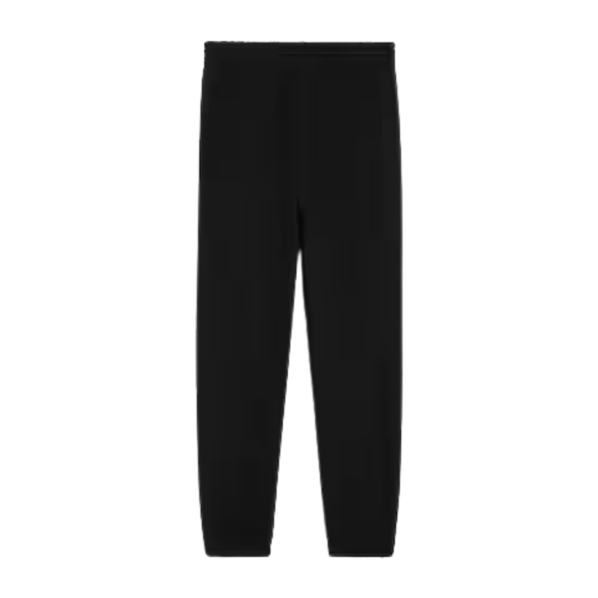 Jogging loose CELINE molleton coton cachemire noir Triomphe blanc