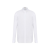 Chemise popeline coton blanc broderie CD Cœur argent