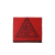 Echarpe laine bleu marine rouge