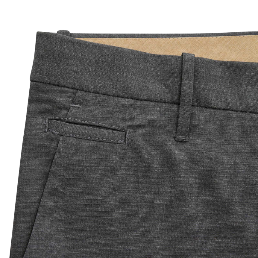 Pantalon JACOB COHEN Bobby slim laine vierge gris