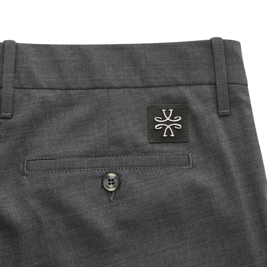 Pantalon JACOB COHEN Bobby slim laine vierge gris