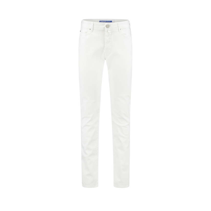 Jean JACOB COHEN Bard slim coton stretch blanc
