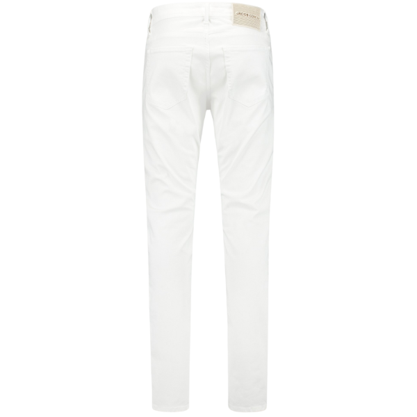 Jean JACOB COHEN Bard slim coton stretch blanc