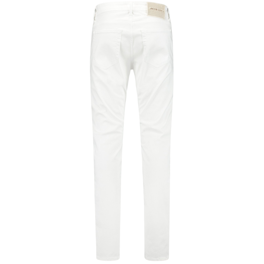 Jean JACOB COHEN Bard slim coton stretch blanc