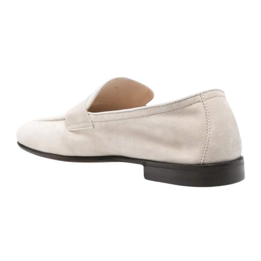 Mocassin BRUNELLO CUCINELLI Penny daim beige clair