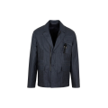 Veste coton bleu marine boucle Alyx