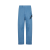 Pantalon coton bleu boucle Alyx