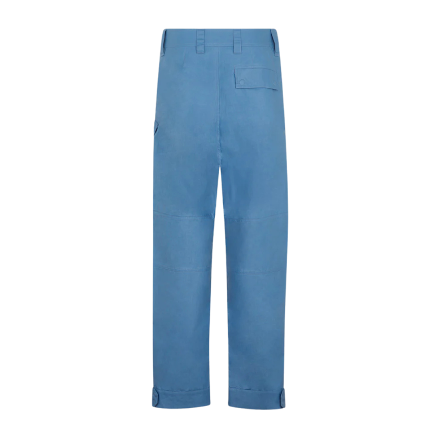 Pantalon DIOR coton bleu boucle Alyx