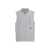 Gilet tissu technique rembourré nylon gris clair étiquette