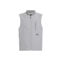 Gilet tissu technique rembourré nylon gris clair étiquette