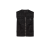 Gilet zippé Re Nylon noir poche plaque métal triangle émail