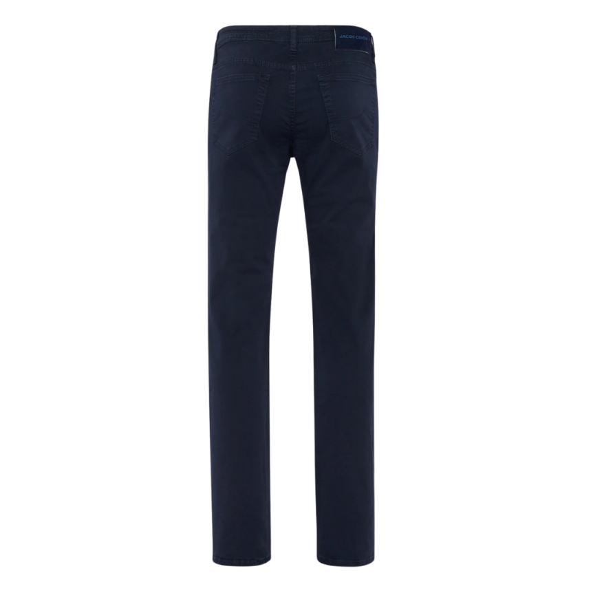 Pantalon JACOB COHEN Bard coupe regular slim coton bleu marine