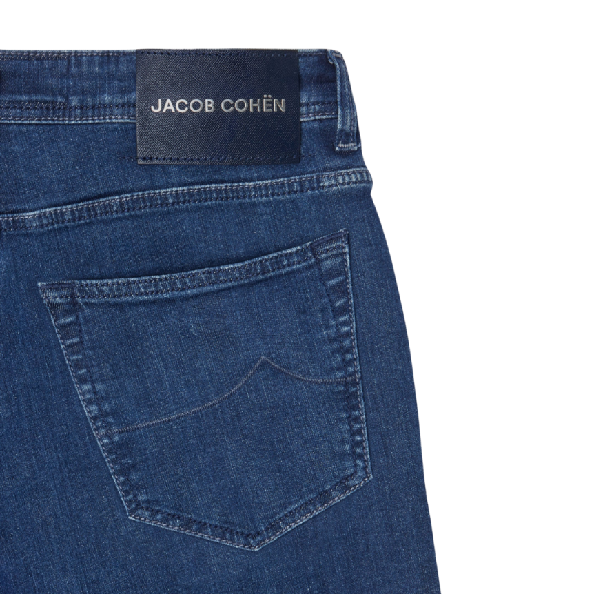 Jean JACOB COHEN Nick denim super stretch bleu moyen slim 5 poches