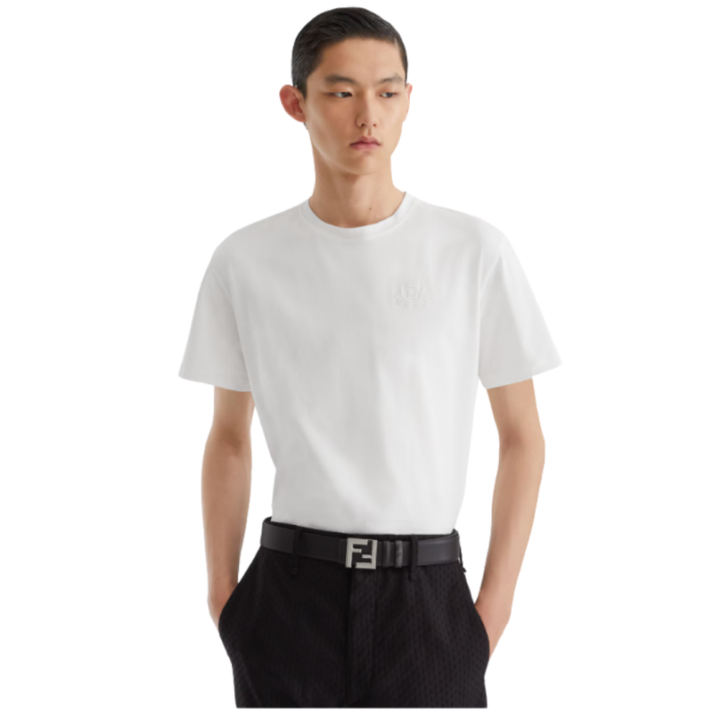T-shirt col rond manche...