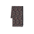 Echarpe laine soie marron motif cachemire