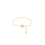 Ceinture maillon rond laiton doré Amulet