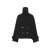 Manteau court Caban oversize laine noire
