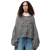 Pull manche ballon laine mohair gris Anagramme