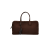 Grand sac Brigitte porté épaule ou main daim marron