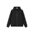 Blouson zippé à capuche Soft Shell nylon noir