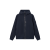 Blouson zippé à capuche Soft Shell nylon bleu marine