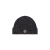 Bonnet laine lin noir chiné réfléchissant écusson Compass
