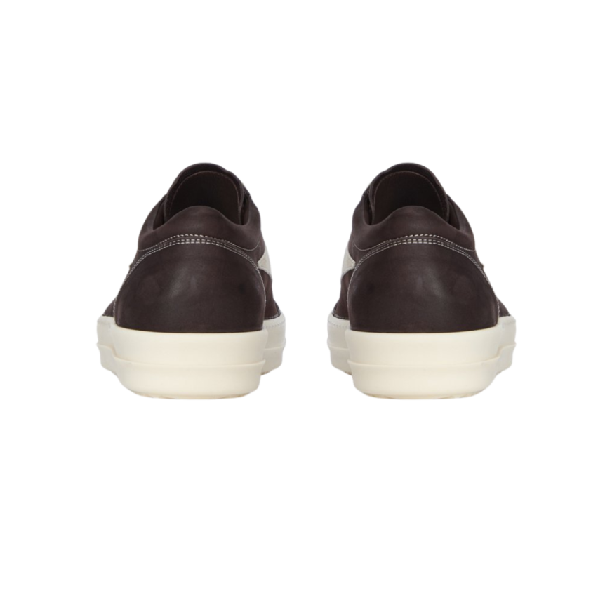 Baskets vintage Rick Owens Concordians FW25 nubuck marron