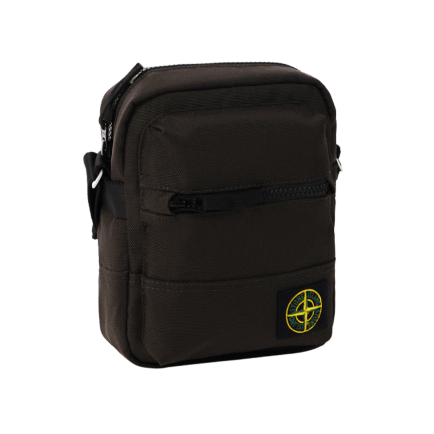 Sacoche STONE ISLAND CORDURA ® nylon gris plomb Compass