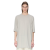 T-shirt FW25 CONCORDIANS manche courte long jersey viscose laine gris perle