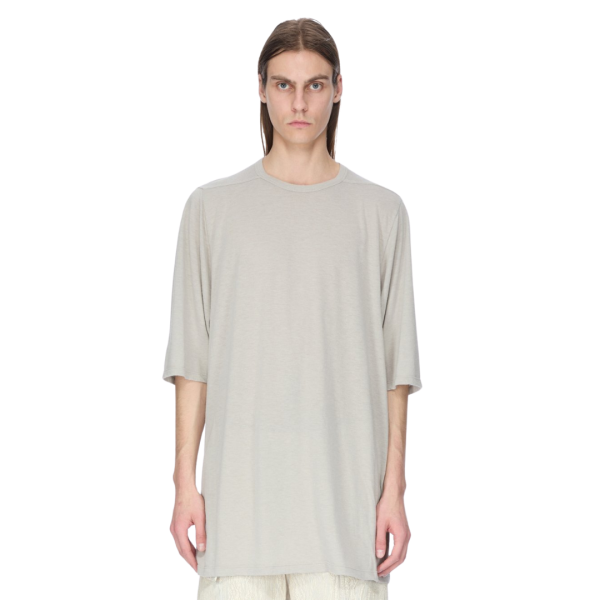 T-shirt RICK OWENS FW25 CONCORDIANS manche courte long jersey viscose laine gris perle