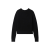 Pull col rond Nera cachemire noir