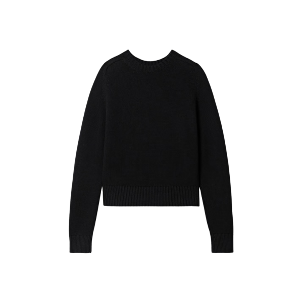 Pull col rond KHAITE Nera cachemire noir