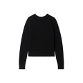 Pull col rond Nera cachemire noir