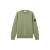 Sweat-shirt ras-du-cou molleton coton bio vert sauge