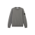 Sweat-shirt ras-du-cou molleton coton bio gris ciment