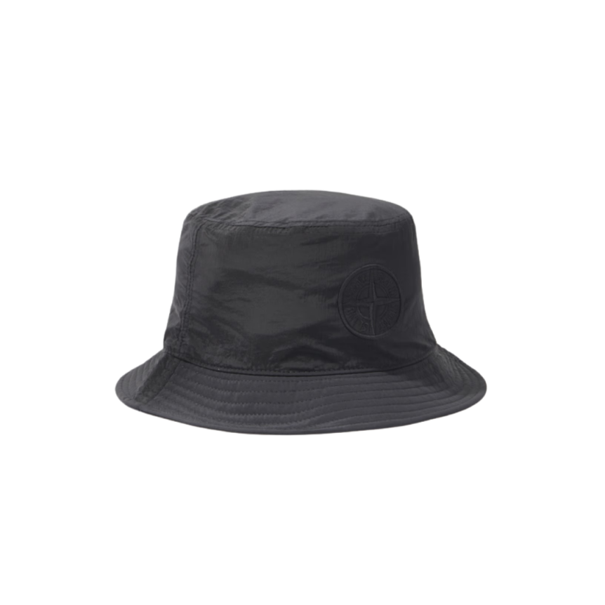 Bob STONE ISLAND nylon métal Econyl ® noir broderie Compass