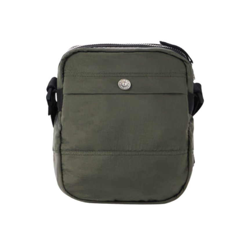 Pochette STONE ISLAND bandoulière nylon métal Econyl ® vert mousse