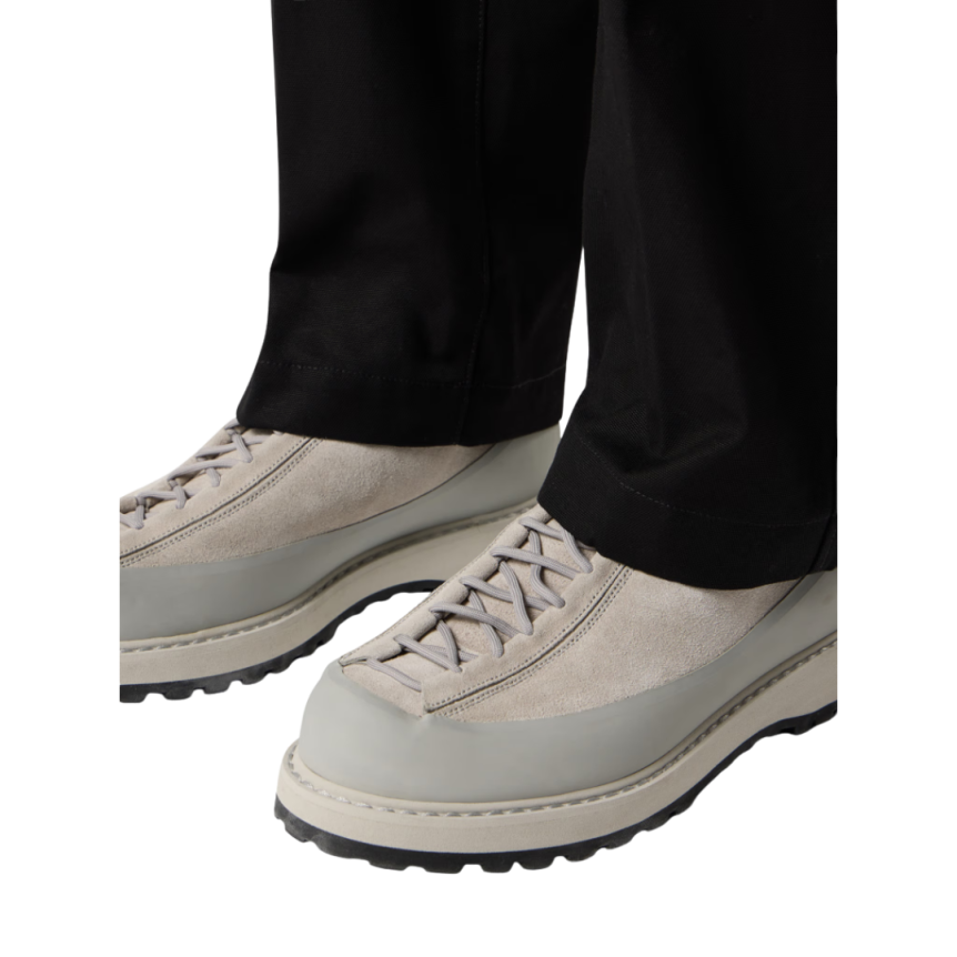 Pantalon cargo STONE ISLAND ample coton Panama bleu marine poche cordon taille bas