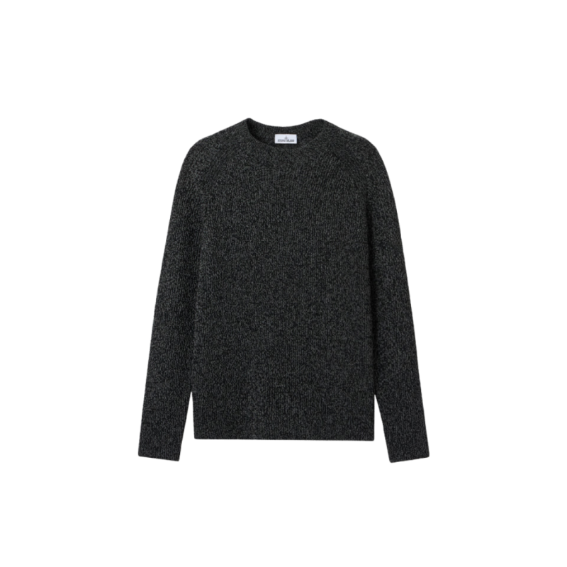 Pull col rond laine...