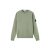 Pull ras-du-cou maille laine extensible vert sauge