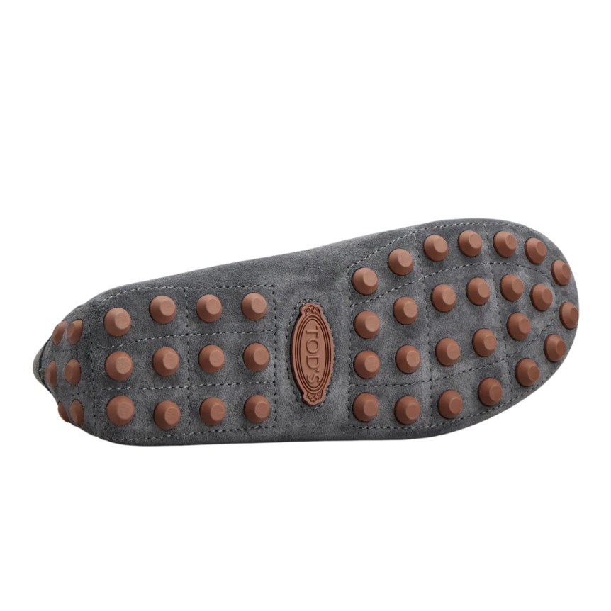 TOD'S Mocassins à picots XXL daim gris