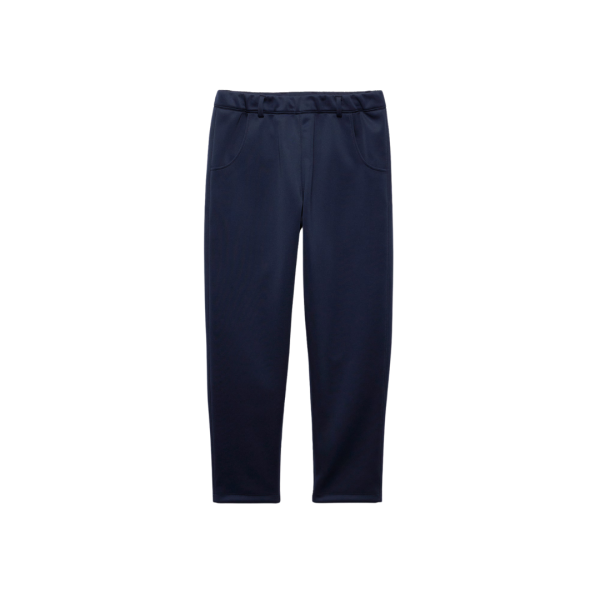 Pantalon taille élastique PRADA nylon stretch polaire technique bleu marine