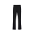 Pantalon tissu technique stretch noir fente zippée