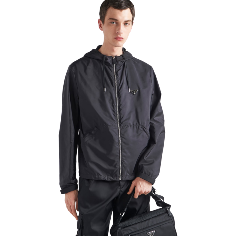 Blouson zippé à capuche Re...