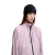 Bonnet mélange laine mohair noir revers logo