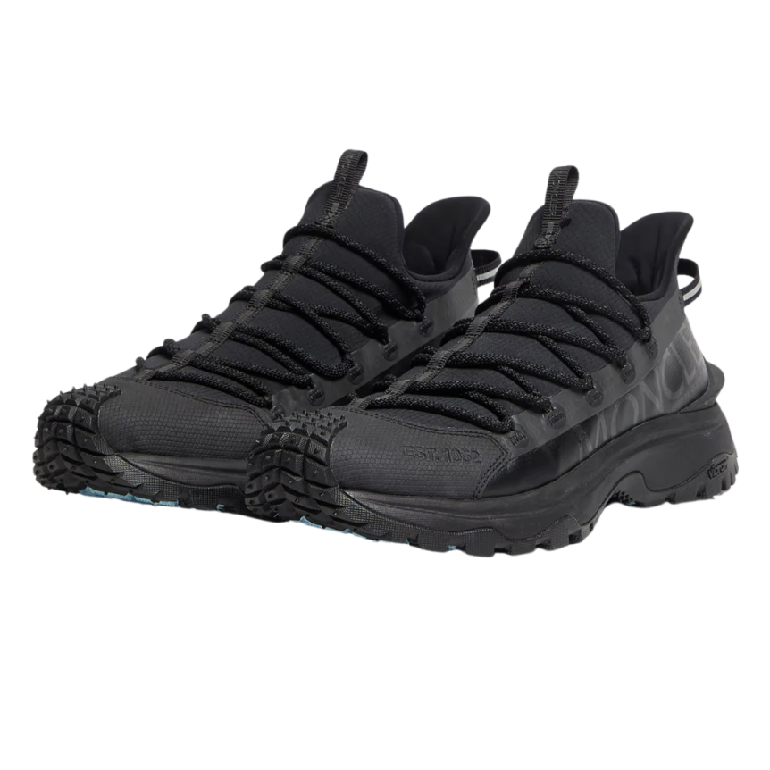 Sneaker MONCLER Trailgrip Lite 2 tissu ripstop stretch noir